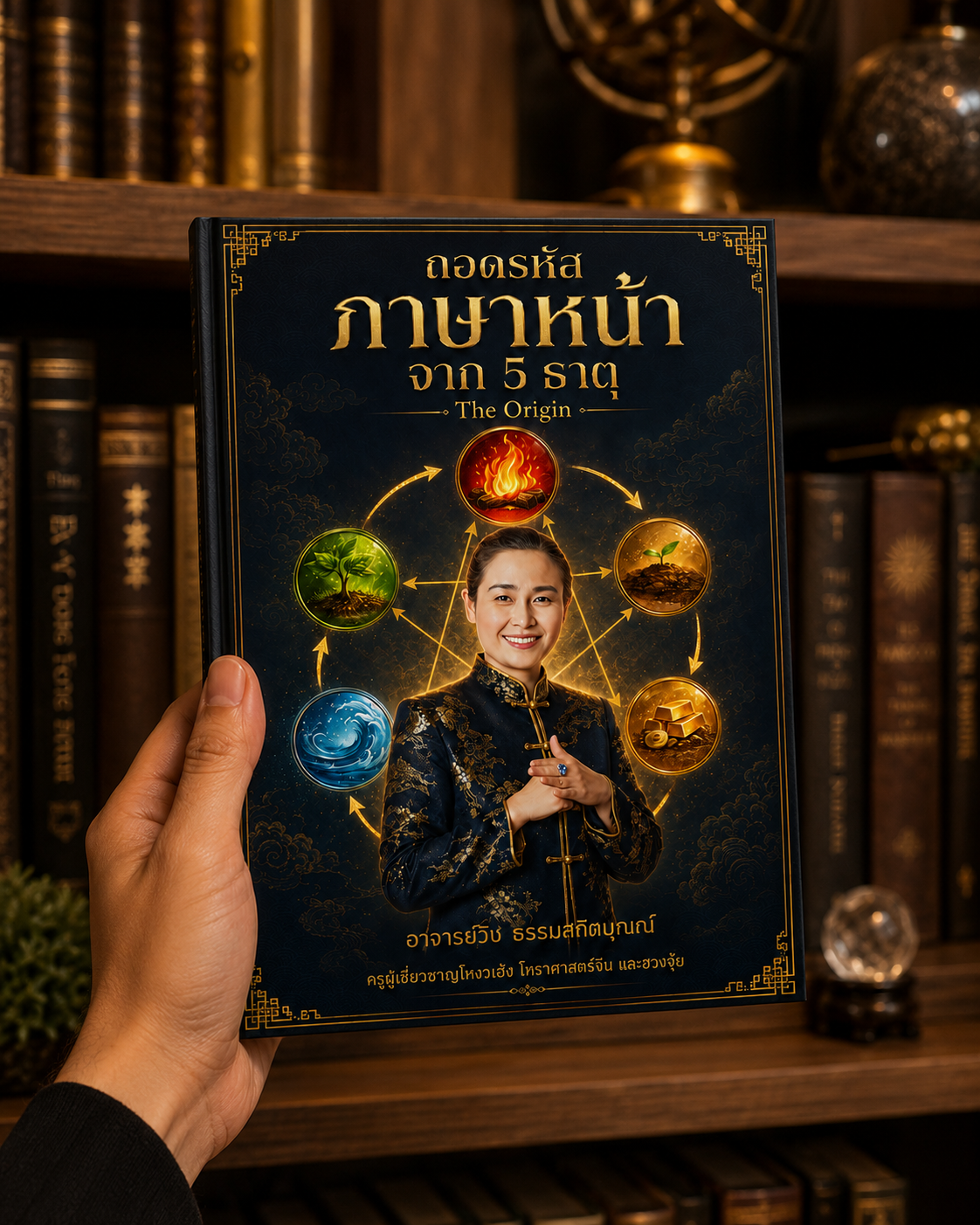 หนังสือ ถอดรหัสภาษาหน้า จาก 5 ธาตุ The Origin - Image 2