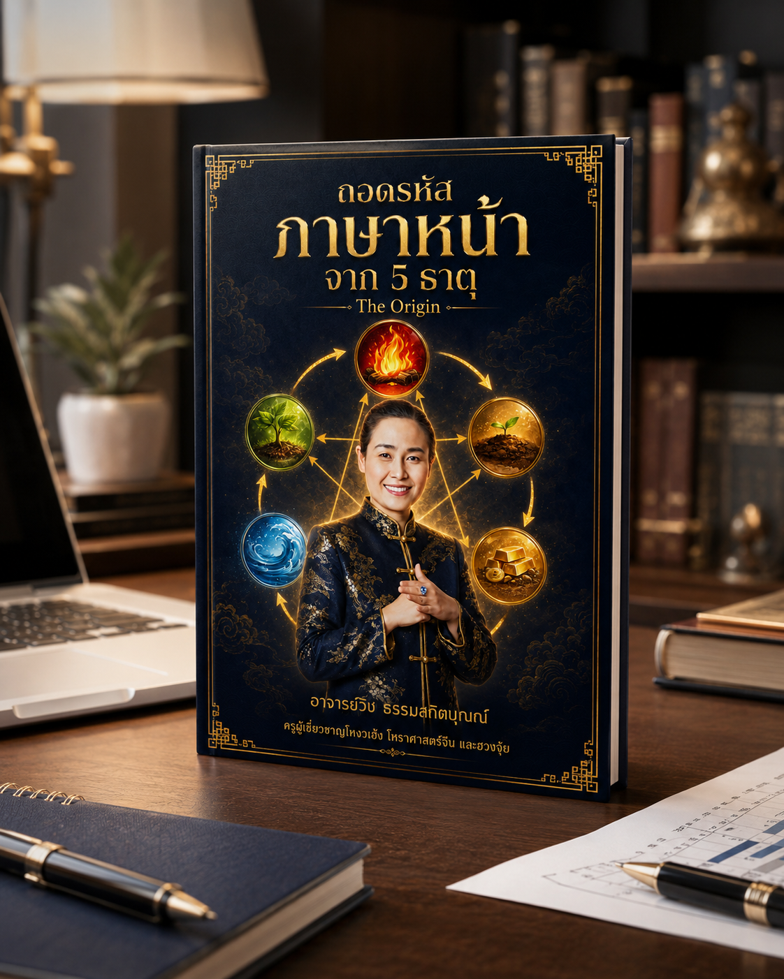 หนังสือ ถอดรหัสภาษาหน้า จาก 5 ธาตุ The Origin - Image 3